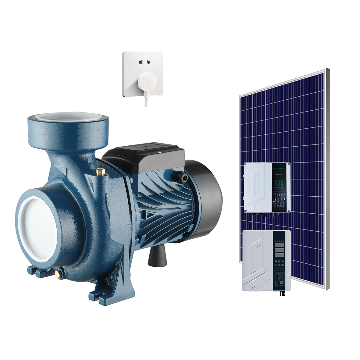 AC DCは、農業灌漑用の太陽光発電ポンプを入力します